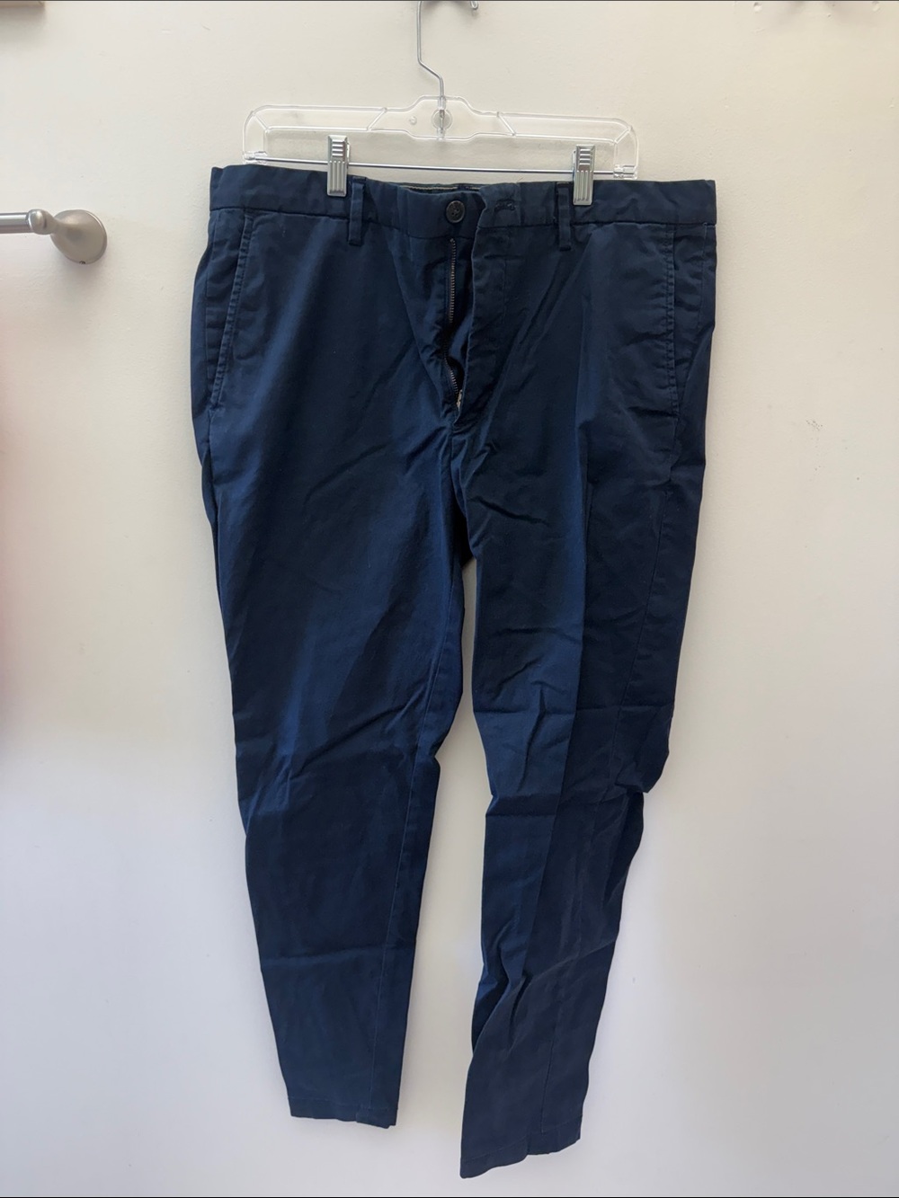 Banana Republic Navy Slim Chino Pants
